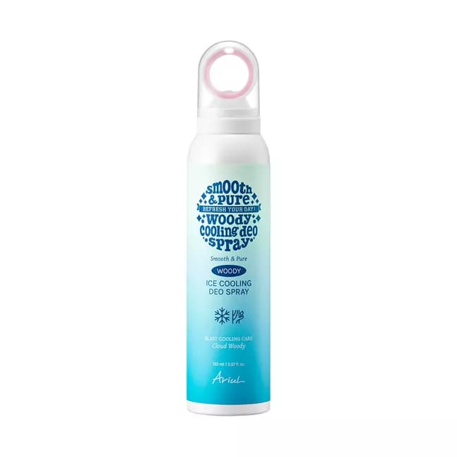 Smooth & Pure Ice Cooling Deo Spray (Cloud Woody)