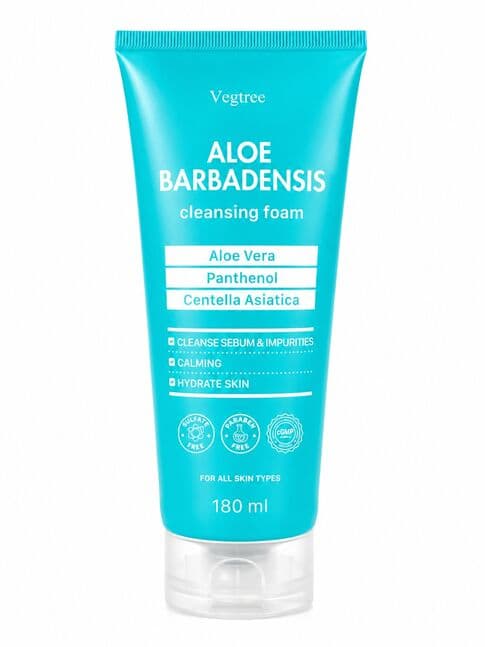 Aloe Barbadensis Cleansing Foam